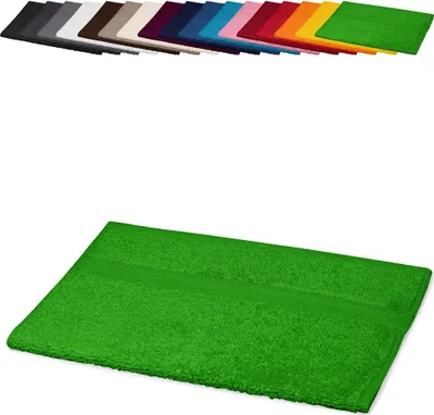 Produktbild von Gästetuch 30x50 cm Gästehandtuch Kinderhandtuch 100% Baumwolle, Farbe: Grün