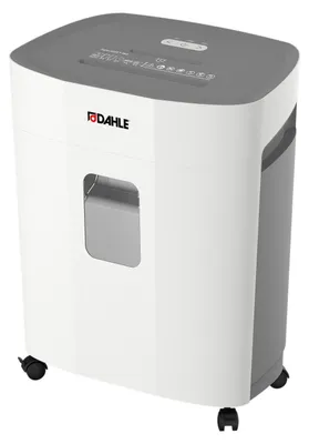 Produktbild von Dahle PaperSAFE 380, Partikelschnitt-Zerkleinerung, 22,4 cm, 25 l, 60 dB, Tasten, 4 Rad/Räder