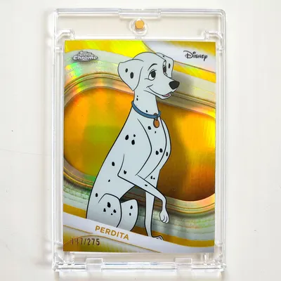 Produktbild von Topps Chrome Disney Card – Perdita – 101 Dalmatians – Limited Edition /275