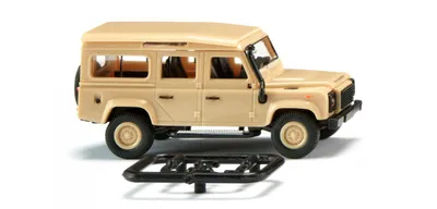 Produktbild von Wiking Land Rover Defender 110, Off-Road-Fahrzeug-Modell, Vormontiert, 1:87, Land Rover Defender 110, Unisex, Beige