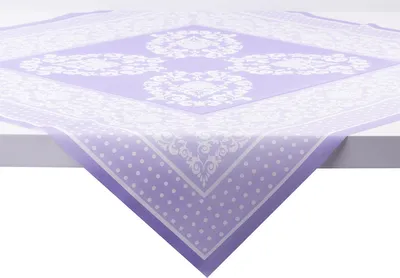 Produktbild von Sovie HOME Tischdecke Bine in Lila aus Linclass® Airlaid 80 x 80 cm, 1 Stück - Ornamente