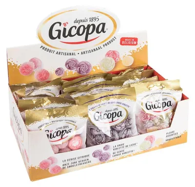 Productafbeelding van Gicopa Assorti Box: 18 zakjes x 100 gram - 1 stuk