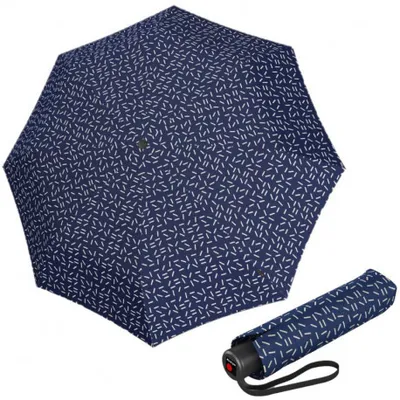Zdjęcie produktu dla Knirps KNIRPS A.050 2DANCE BLUE - elegancki damski parasol składany