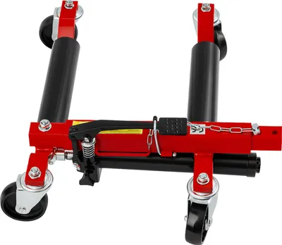Produktbild von Rangierhilfe PKW hydraulisch Tragkraft 680 kg für Reifenbreite bis 30 cm Wagenheber mit PVC-Auflagen