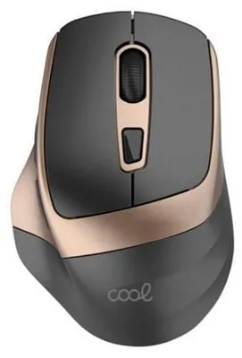 Zdjęcie produktu dla Ergonomiczna mysz bezprzewodowa COOL, 3200 DPI, kolor złoty