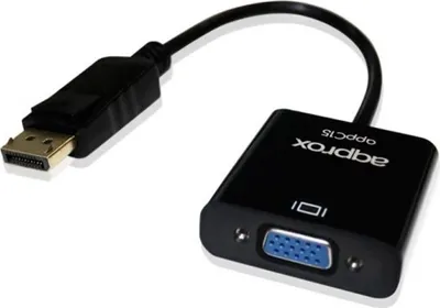 Productafbeelding van Ongeveer appC15, VGA (D-Sub), DisplayPort, Aansluiting (mannelijk), Aansluiting (vrouwelijk), 1920 x 1200 pixels, 2,76 Gbit/s