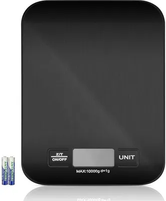 Productafbeelding van Digitale Keukenweegschaal tot 10 kg met Groot LCD-Display en Tarra-Functie