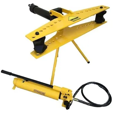 Produktbild von Hydraulische Rohrbiegemaschine mit Pumpe (20T) 1/2"-3" 21,3-88,5 mm (W-3F)