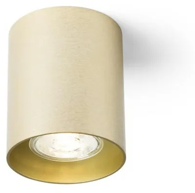 Productafbeelding van RED - DESIGN RENDL RENDL MANTOVA: Plafondlamp, geborsteld messing, 230 V, GU10, 7 W, artikelnummer R14214