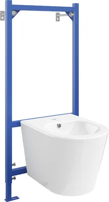 Produktbild von Mexen Felix B Unterputzmontageset mit Bidet Rico, Weiß - 69935724800
