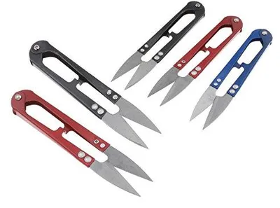 10er Set Edelstahl-Augenschere, scharf, 11 cm, Bonsai-Schere