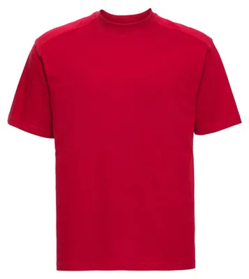 Image de Russell Collection - T-shirt pour homme, extra résistant, travail LT5340 (3XL) (rouge)