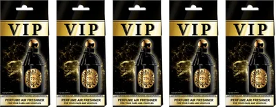 Zdjęcie produktu dla 5x zapach samochodowy VIP-779, samochodowy odświeżacz powietrza, samochodowe drzewko zapachowe, akcesoria samochodowe, dozownik zapachów