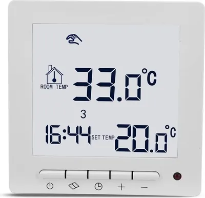 Produktbild von Termofol Heizungsthermostat, Heizkörperthermostat IP20, Thermostat für Heizfolie Fußbodenheizung, TF-H2 Weiß