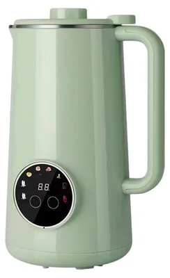 Image de Zimilo Machine à Boisson au soja 800 ml multifonction avec 8 lames, récipient en acier inoxydable, minuterie et auto-nettoyage pour Boisson au soja et soupe