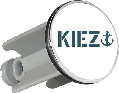 Produktbild von Huuraa Waschbeckenstöpsel Kiez Anker 4cm höhenverstellbar Abflussstopfen Geschenkidee