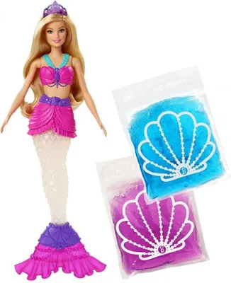 Produktbild von Barbie Meerjungfrau und Glitzerschleim