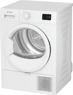 Obrázok produktu pre Indesit C YD 92D WW IT, Voľne stojaci, Predné plnenie, Tepelné čerpadlo, Biela, Tlačidlá, Otočné, Pravý