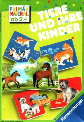 Produktbild von Tiere und ihre Kinder, Puzzle