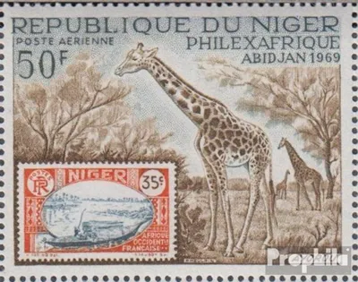 Produktbild von Briefmarken Niger 1969 Mi 210 (kompl.Ausg.) postfrisch Briefmarkenausstellung