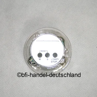 Produktbild von Digitaler Küchentimer Eieruhr Küchenwecker Stoppuhr magnetisch transparent NEU