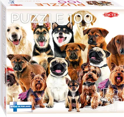 Produktbild von Taktische Puzzlegruppe oder niedliche Hunde, 100..