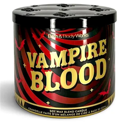 Obrázek produktu pro Bath & Body Works 3-knotová vonná svíčka VAMPIRE BLOOD 411 g
