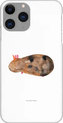 Produktbild von Mr. & Mrs. Panda Iphone 11 Pro Handyhülle Einhorn Meerschweinchen - Weiß - Geschenk, Einhörner, Meerhörnchen, Unicorn, Premium Kunststoff, Handy Case, Meerschwein