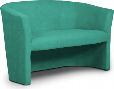 Produktbild von Geronimo | 2-Sitzer-Sofa - Türkis - 123x79x69 cm B/H/T - Sitzmöbel - Mikrofaser - CAFE