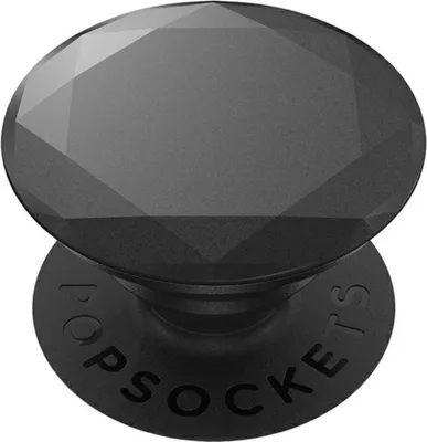 Immagine prodotto di Popsockets 2 Metallic Diamond Black 800504 Supporto e sostegno per il telefono - Premium