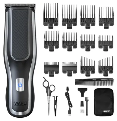Image de Wahl Self-Clip 360 Noir. Argent Lithium-Ion (Li-Ion)