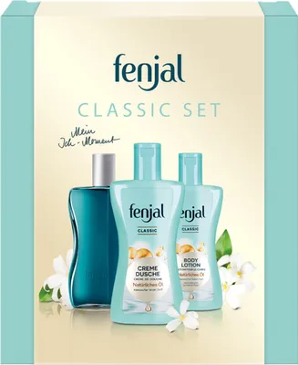 Produktbild von Fenjal Classic Geschenkset Creme Dusche Ölbad und Body Lotion