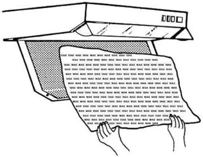 Produktbild von Dunstabzug-Flachfilter, 2er-Set