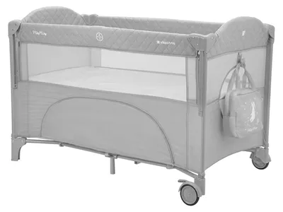 Produktbild von Kikkaboo Milky Way 2023 Reisebett Mit 2 Ebenen One Size