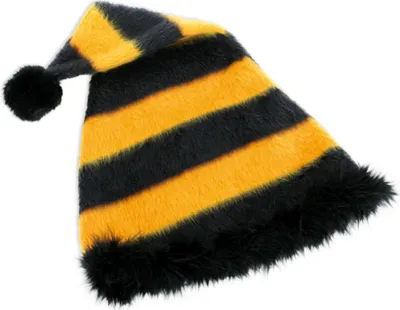 Produktbild von Bienen Biene Zipfelmütze mit Bommel Orange Schwarz Karneval Fasching Party