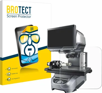 Produktbild von Für Keyence IM-8020 Glasplatte Schutzfolie BROTECT Displayschutz Display Schutz Folie Klar Transparent