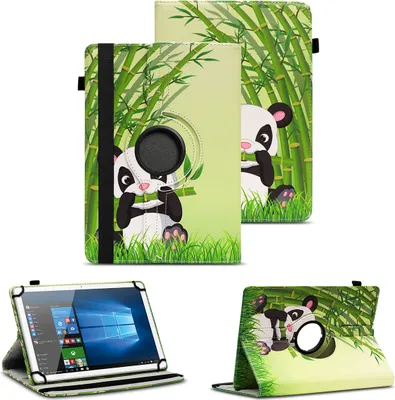 Produktbild von Tablet Hülle für Samsung Galaxy Tab A8 10.5 360° Drehbar Case Cover Stand SchutzFarben:Motiv 11