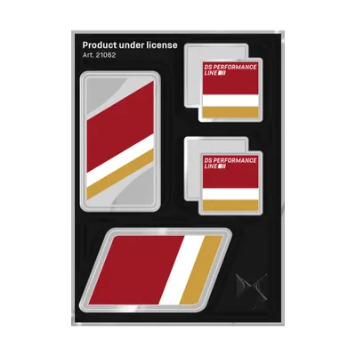 Obrázek produktu pro Samolepky DS Performance Line Oficiální 4 loga
