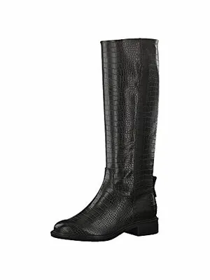 Produktbild von Tamaris Damen 1-1-25547-25 Kniehohe Stiefel, schwarz, 37 EU