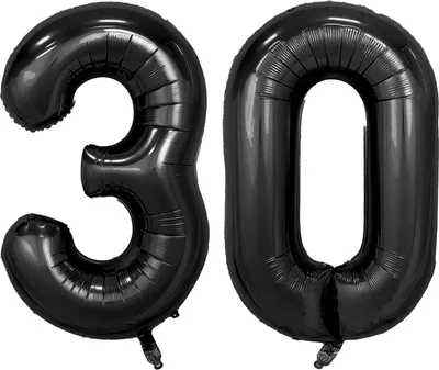 Immagine prodotto di Set palloncino in foil - Nero/40 pollici - 3 + 0