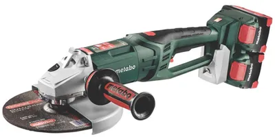 Produktbild von Metabo Akku-Winkelschleifer WPB 36-18 LTX BL 230 18V 4 Akkus 2Ladegeräte Metaloc