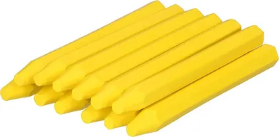 Immagine prodotto di KOTARBAU® Matita da falegname per marcare il legno Set da 12 pezzi giallo