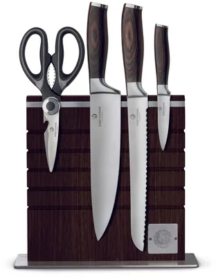 Produktbild von Chef Cuisine Messer Set Pakkaholz, 5-tlg. Edelstahl