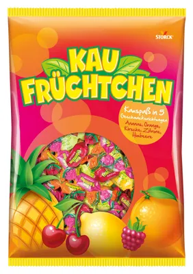 Image de Storck Fruits à mâcher en différents parfums 1000g