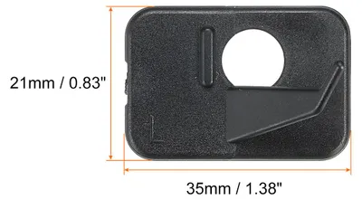 Produktbild von Pfeilauflage fš¹r Recurvebogen 6 Stš¹ck Plastik Kleber Bogenschie?en Pfeil Unterstš¹tzung Bogensport Bogen Zubeh?r fš¹r Linke Hand Kompakter Recurve Bogen