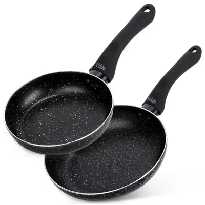 Immagine prodotto di Vilde | Padelle 2 pz. - Ø 16/20 cm - Alluminio - Antiaderenti - Induzione - SIMPLE HOME