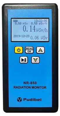 Obrázok produktu pre Detektor žiarenia, geigerov počítač, prenosný LCD detektor ultrafialového žiarenia