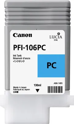 Produktbild von Canon PFI-106 PC Tinte photo cyan