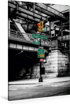 Produktbild von Calvendo  Textil-Leinwand 80 cm x 120 cm  hoch New York Queensboro Bridge, Buchspies Carina; 7283337