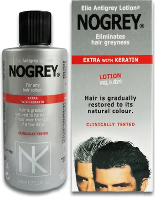 Obrázok produktu pre Vlasová voda proti šedinám s keratinom NoGrey Antigrey Lotion XL 200 ml